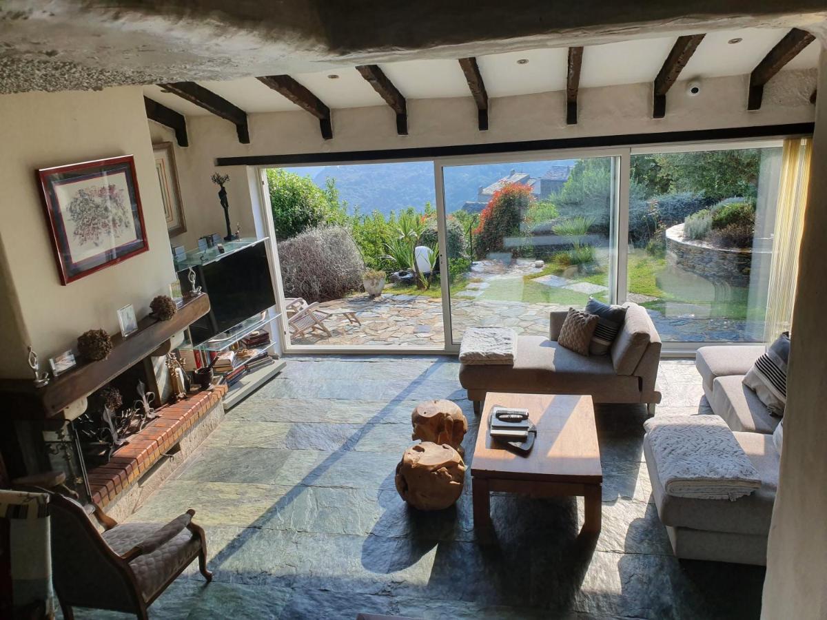 Maison De Charme Avec Piscine Et Vue Exceptionnelle Scolca Buitenkant foto