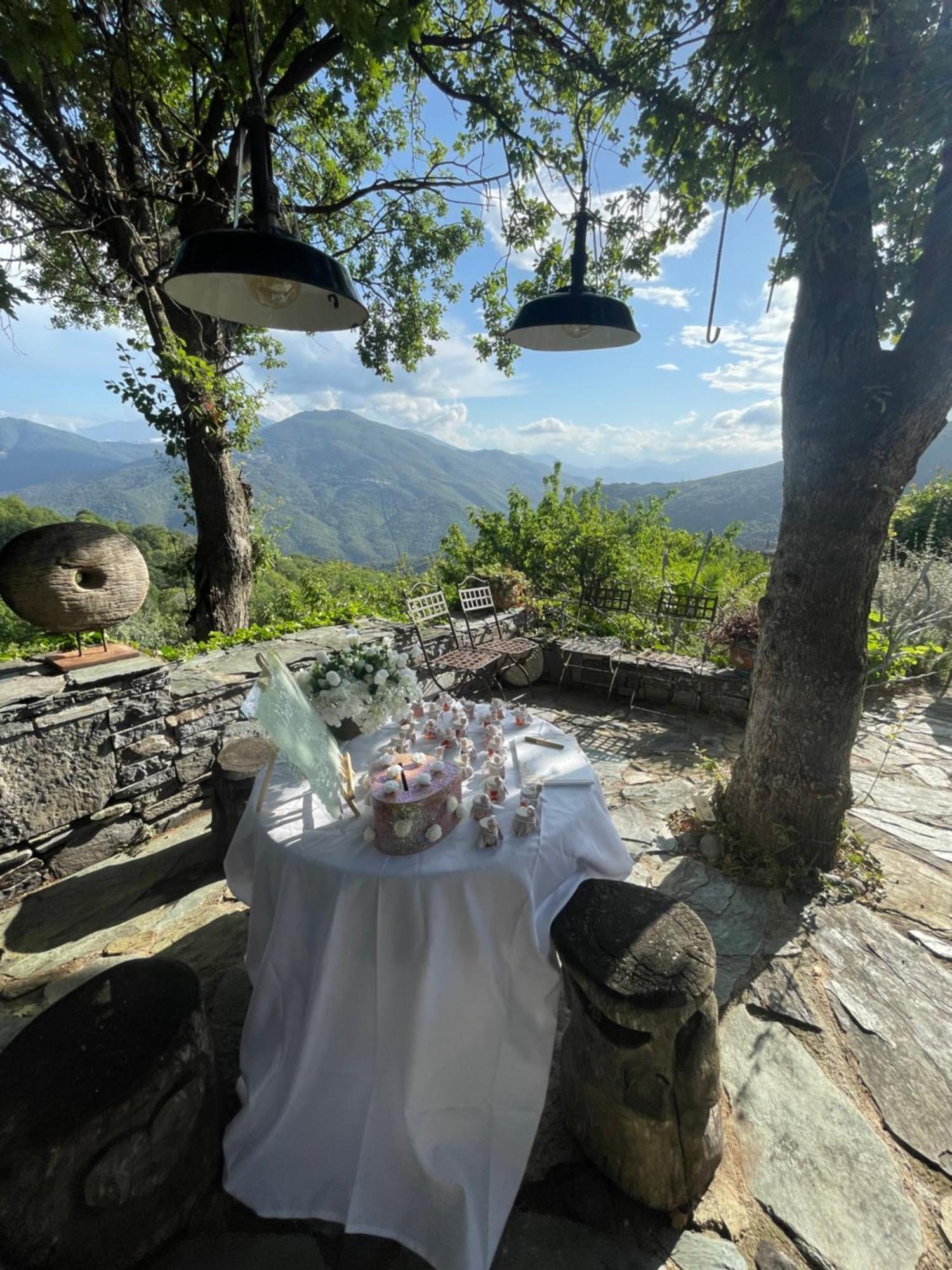 Maison De Charme Avec Piscine Et Vue Exceptionnelle Scolca Buitenkant foto
